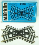 Marklin 2158 Ho Scale Crossing. Fixed Price $10.99.