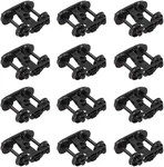 Evemodel 12PCS Train Bogie With Plastic Wheels 1:87 Ho Scale 33". Fixed Price $20.23.