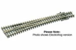 Peco SLE389 Scale Turnout, Left-hand #8 Code 80, Long, Diverging Electrofrog. Fixed Price $37.99.