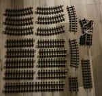 Lgb Train Track Lot 20 Curved 1100 Straight 1000 Vintage Brass Lehmann Gross. Fixed Price $150.00.