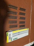 Trix 50MM Straight Track 14907 N Scale 10 Pieces. Fixed Price $18.00.