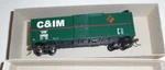 Bachmann Ho 40' Box Car Chicago & Illinois Midland Metal Wheels Ez Mate Couplers. Fixed Price $15.69.