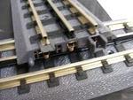 Pack Mth Realtrax Nickel Silver Rail 5.5" Straight Track Sections # 40-1012. Fixed Price $11.99.