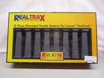 Mth Rail King Real Trax 8 Piece Elevated Trestle System 40-1134. Fixed Price $29.99.