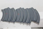 Lionel/k-line #21430 Superstreets D-16 Curve 8 Pieces (ez Streets). Fixed Price $34.95.
