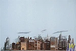 Walthers 949-712 Instant Horizons "hotel/business" Background Scene. Fixed Price $19.99.
