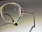 Vintage Silhouette Eyeglass Frames M1770 C1888 Oversize Purple Teal Turquoise. Fixed Price $35.00.