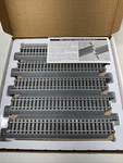 Life-like Ho Scale Grey Power-loc Track 9 Straights W/ 2 Adapto. Fixed Price $39.20.