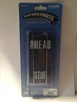 K-line 21573 5" Super Streets Stop Ahead Str. Track Pkg. Of Pcs. New. Fixed Price $10.99.