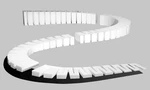 Woodland Scenics 4% Incline/decline Set Subterrain Lightweight Layout System. Fixed Price $17.99.