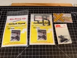 SET/3 Switch Stands Rix 628-0013 (2) & 204S Caboose Hobbies (011516). Fixed Price $9.99.