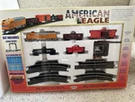 Vintage American Eagle No. 1030 Train Set.... Ho Scale...model Power...nib. Fixed Price $129.95.