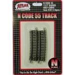 Atlas Scale New 2024 Code 55 Track 12.5 Radius 1/2 Curve (6 Pieces) 2015. Fixed Price $23.74.