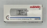 Marklin 24978 Ho C-track 3- Rail End Bumper With Lantern 77.5MM (3 3/64"). Fixed Price $18.00.