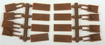 Walthers Proto 920-2311 Ho Cushion Car Coupler Pocket Kit. Fixed Price $8.99.