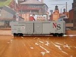 Ho Scale Trains Athearn 1308 Norfolk Southern 50' Dd Box Car 1311 Built From Kit. Fixed Price $10.99.