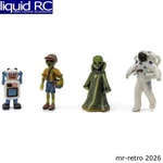 Woodland Scenics A2865 Ho Sci-fi Figures 4 Pk. Fixed Price $26.55.