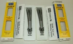 Peco Scale Medium Radius Left Hand Switches L=5-3/4" (L73/P2). Fixed Price $29.95.