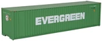 Walthers 949-8202 Ho Evergreen 40' Hi Cube Corrugated Container With Flat Roof. Fixed Price $11.99.