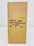 K-line O White 10" Straight Track 10PCS Christmas Girls Set K636W New Sealed. Fixed Price $49.95.