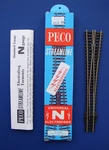 Peco Gauge Electrofrog SL-E388X Large Radius R/h Nos Scale Train Track. Fixed Price $23.00.