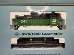 Proto 2000 Ho Scale Burlington Northern Emd SW1200 Diesel Locomotive #248. Fixed Price $125.00.