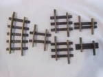 Lgb Short Curved & Straight Track Sections Six Scale. Fixed Price $18.95.