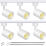 Vanoopee 6-LIGHT Led Track Lighting Kit 6.6FT Type Rails Dimmable. Fixed Price $156.23.