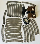 Bachmann Scale Model Train Tracks 28 Curved Pieces Hobby Transformers. Fixed Price $49.99.