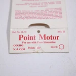 Used Peco Oo/ho Scale Point Motor For Streamline Mkii #SL-70. Fixed Price $10.00.