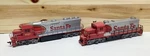 Santa Fe Ho Bachmann 6067 And Tyco 5628 Diesel Engines. Fixed Price $28.00.