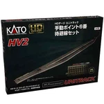 Kato 3-112 HV2 Passing Siding Track Set With #6 Manual Turnout Ho. Fixed Price $103.69.