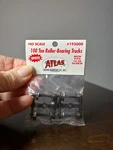 Atlas #195000 Pair 100 Ton Roller Bearing Trucks H.o. 1:87. Fixed Price $9.50.