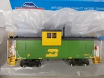 Athearn / Roundhouse Burlington Northern Wide Vision Caboose # 11051 Scale. Fixed Price $32.00.