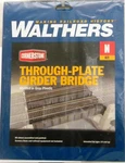 New Walthers #933-3820 Through Plate Girder Bridge Kit. Fixed Price $22.99.