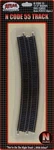 Atlas 2022 N Code 55 Track 17-1/2" Radius Full Curve PKG(6). Fixed Price $10.99.