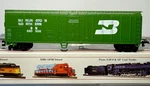 Bachman: Burlington Northern "refrigeration Car" (#590508) Ho (1998) *excellent*. Fixed Price $24.00.
