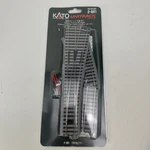 Kato 2-861 Ho Scale Unitrack #6 Remote Right-hand Turnout. Fixed Price $47.70.