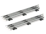 Tubular To Fastrack Transition Pieces 2 Pack Gauge 10" New By Menards. Fixed Price $19.79.