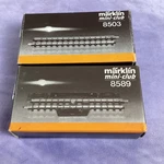 Lot Of 2 Rklin Mini Club 8589 & 8503 Switch Track 55 Mm New Box. Fixed Price $49.99.