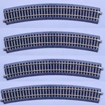 Kato 2-230 Ho Scale 670MM (26 3/8") Radius 22.5 Curve X4 Unitrack. Fixed Price $20.65.