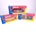 Life-like Lot Hopper Box Car Caboose 8538 21908 21914 Up Mec Prr Scale. Fixed Price $15.00.