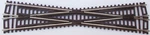 Atlas Ho Scale Code 83 12.5 Degree Crossing Model Train Track. Fixed Price $11.99.