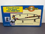 Bachmann 8 Piece Ho Scale E-z Track Tall Pier Set Train Accessory Building 44472. Fixed Price $24.99.