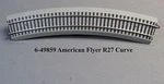 Lionel American Flyer Gauge Fastrack R27 Curve Rail Train 6-49859 New. Fixed Price $9.84.