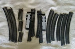 Assorted 11 Pcs Atlas Tyco Life Line Ho Snap Train Tracks & Switch Brass. Fixed Price $24.26.