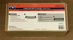 Lionel Battery Gauge Piece Curved Black Plastic Straight Track Pack 712138. Fixed Price $20.00.