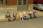 Bachmann Trains Seated Platform Passengers Ho Scale- Pack Of 6 33111 Nib New. Fixed Price $11.20.