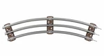 Lionel 6-65033 Gauge O27 Tubular Track CURVE/8CIR Brown Ties 9/23. Fixed Price $7.99.