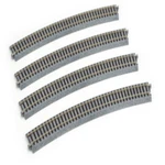 Kato 2-250 Ho Scale 790MM (31 1/8") Radius 22.5 Curve Unitrack Set 4 Pcs. Fixed Price $22.39.